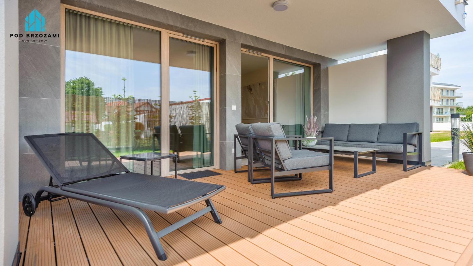 Pod Brzozami Apartamenty Gea Eco Sianożęty Exterior foto